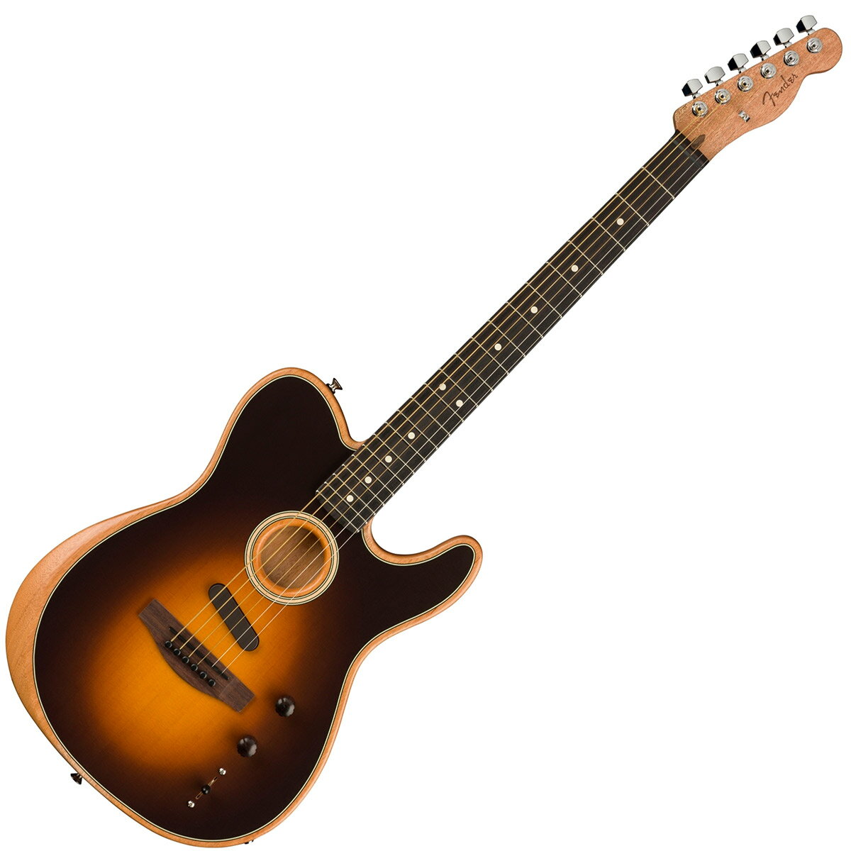 Fender ACOUSTASONIC PLAYER@TELECASTER SHB Shadow Burst GARM^[ tF_[ ARX^\jbN vC[