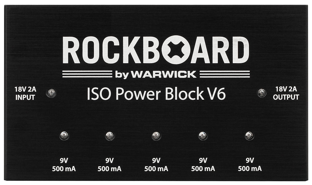 ROCKBOARD ISO Power Block V6 エフェクター用パワーサプライ 【最大5台対応】【9V】 ロックボードのサムネイル