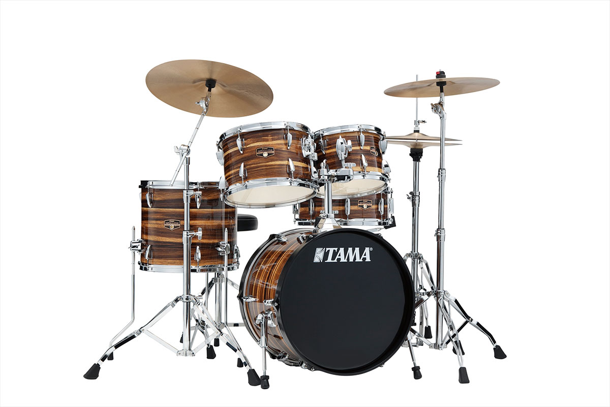 【数量限定 サイレント パックプレゼント中♪】 TAMA Imperialstar CTW IP58H6RC ドラムセット 18”バスドラム シンバル付 タマ