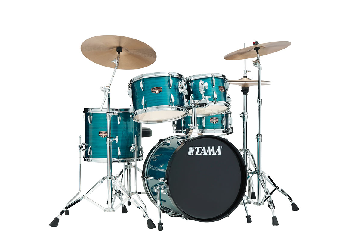 【数量限定 サイレント パックプレゼント中♪】 TAMA Imperialstar HLB IP58H6RC ドラムセット 18”バスドラム シンバル付 タマ