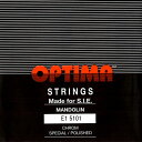 【カラーチェ弦】 OPTIMA E1 NO.5101 BLACK マンドリン弦 E 1弦 2本セット オプティマ