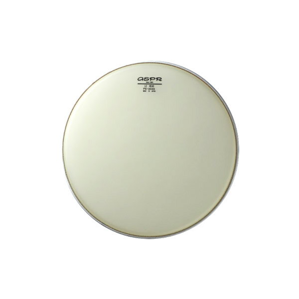 素材フィルムを極限までチューンナップした国産ドラムヘッド【特徴】PE-188C：立ち上がりの速さと繊細なトーンが持ち味の最も薄手なタイプ。タム・スネアどちらも使用可能で、コンサートスネアにもお勧めです。エキスパンドコートによる暖かいトーンが持ち味。柔：PE-188＜PE-250＜PE-300：硬【aspr -アサプラ- とは】株式会社アサプラの打楽器部門は昭和38年（1963年）からドラムヘッドの生産をする、国内唯一のメーカーです。音響部門のベーク振動板は創業会社（1947年）より加工技術を受け継ぎ現在も生産、製品を広く提供しております。「メイドインジャパン」と「ハンドメイド」にこだわるモノづくりの製品は、多くのお客様から信頼と安心を得て参りました。株式会社アサプラはこれからも独創的なアイデアと時代を先駆ける新素材を取り入れた「唯一無二」の「新規性（ノベルティ）製品」の開発、製造、販売にチャレンジし続けています。 【7つのヘッド】アサプラヘッドは、7種類から成り立っています。＜SL Head（TE Type）＞最先端の合成皮革技術から生まれた唯一無二のドラムヘッド＜LE Head（PE Type）＞素材を極限までチューンナップした究極のフィルムヘッド＜ST Head（ST Type）＞アサプラクオリティが生み出す信頼のスタンダードヘッド＜BOOM＞なんだかイイ感じ！サイレントな小音ヘッド「BOOM」＜S2 Head＞繊細でタフ、厚さを選べる標準2プライヘッド＜ORIGIN＞究極のヴィンテージ、本皮のORIGINは唯一無二のサウンド＜M2 Head＞奏者と楽器の限界を引き上げる、マーチング2プライヘッド「M2」【詳細情報】【LC HEAD】鋭いレスポンスとファットな音色、ローピッチからハイピッチまで素早く決まるチューニング。フィルムの張力を整える「アニールド加工」、鉄芯を用いた「asprロック」フープから生まれる新しいサウンドは、ライヴからレコーディングまであらゆる現場での即戦力に！300／250／188の3種類の厚さに加え、コーティングあり／なし、ホワイトコーティング、センタードット仕様など、様々なバリエーションを用意しました。スネア・タム・バスドラム、あらゆるタイコのサウンドメイクに新鮮で魅力的な選択肢となるはずです。今あるドラムをさらに鳴るドラムへ！アサプラ独自のアイデアと技術を注ぎ込んだLC Headが、その思いを現実へと導きます。JANコード：2370000112217