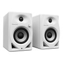 Pioneer DJ DM-40D-W (White) モニタースピーカー パワードスピーカー ペア 2台 パイオニア DM40DW