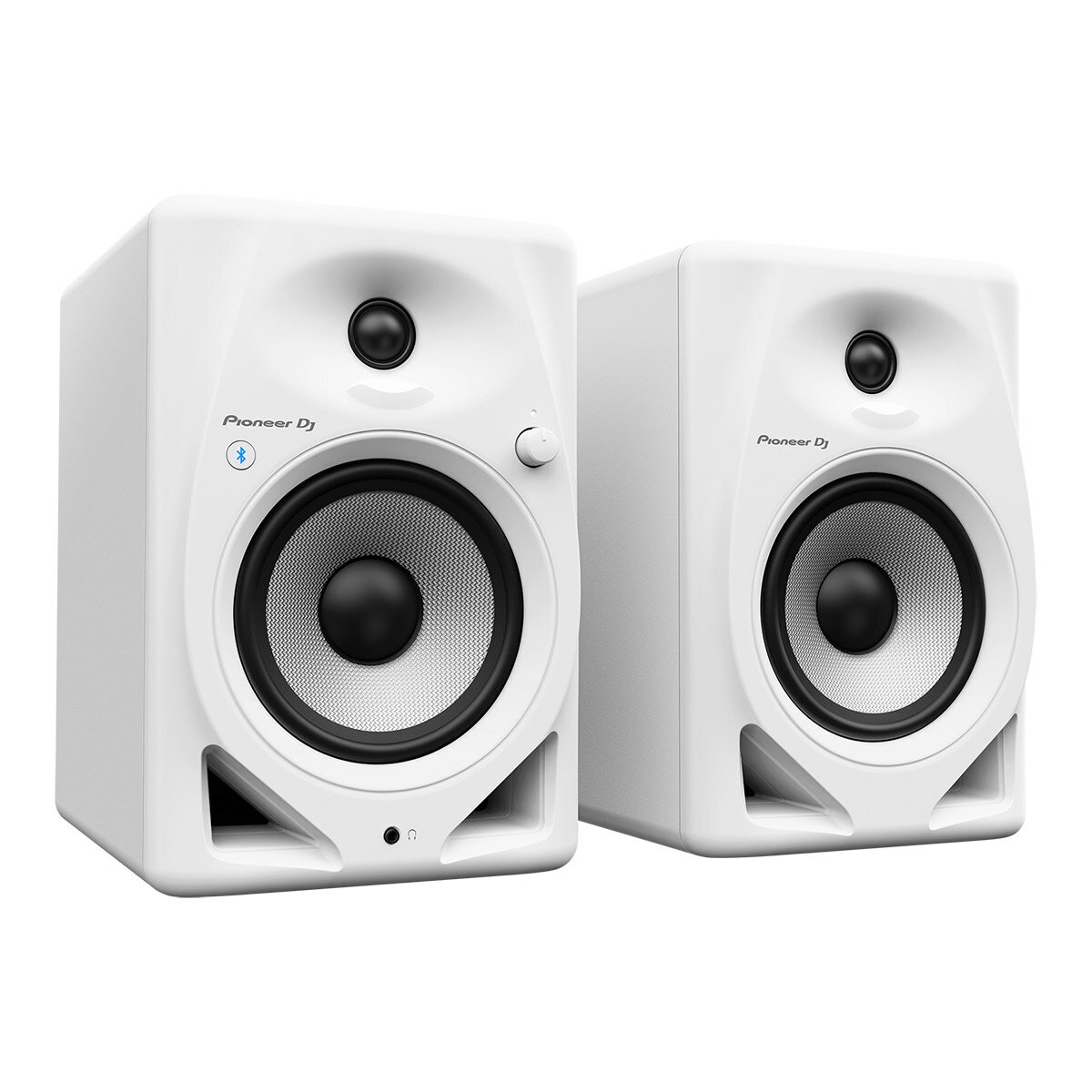 Pioneer DJ DM-50D-BT-W (White) モニタースピーカー Bluetoothスピーカー ワイヤレススピーカー [ペア] 2台 パイオニア DM50DBTW