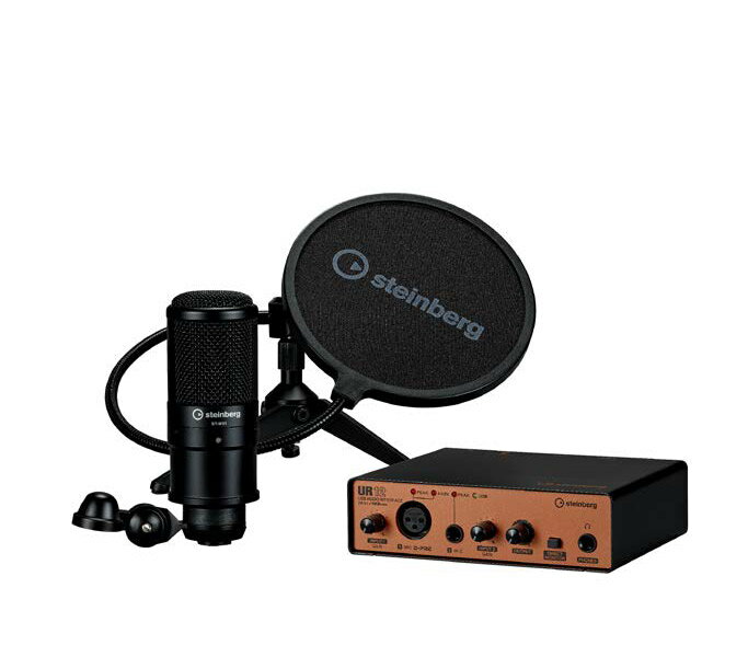 steinberg UR12B Podcast Starter Pack (Black Copper Model) スタインバーグ UR12B PS Pack