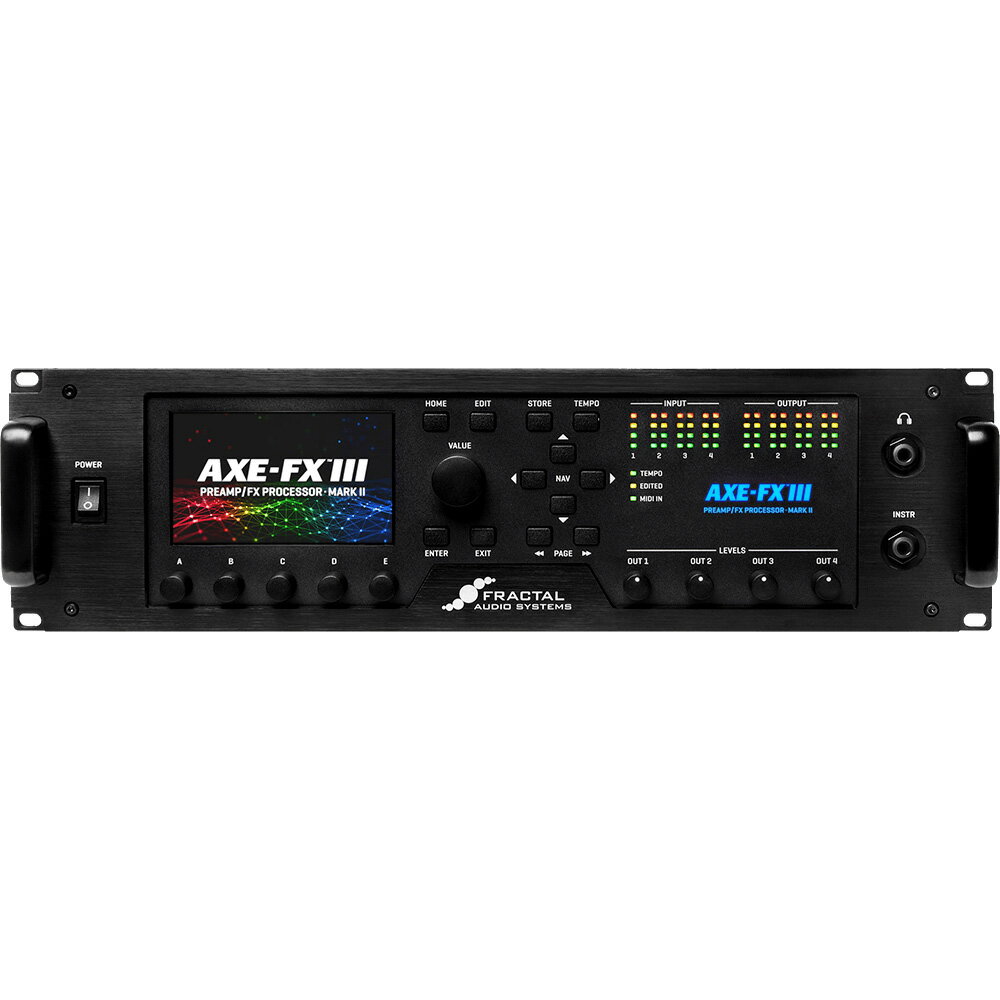 Fractal Audio Systems Axe-Fx III MARK II マルチエフェクター アンプシミュレーター フラクタルオーディオ