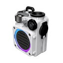 MUZEN MUSEN CYBER CUBE White Bluetoothスピーカー ミューゼン ミューゼン