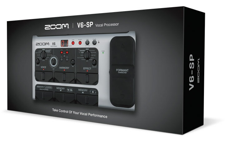 ZOOM V6-SP Vocal Processor Package ボーカルプロセッサー ボーカルエフェクター 【 ズーム 】