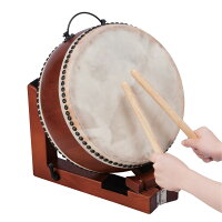 Kids Percussion KP-1980/JD キッズわだいこ 大サイズ スタンド付和太鼓 バチ付属 ...