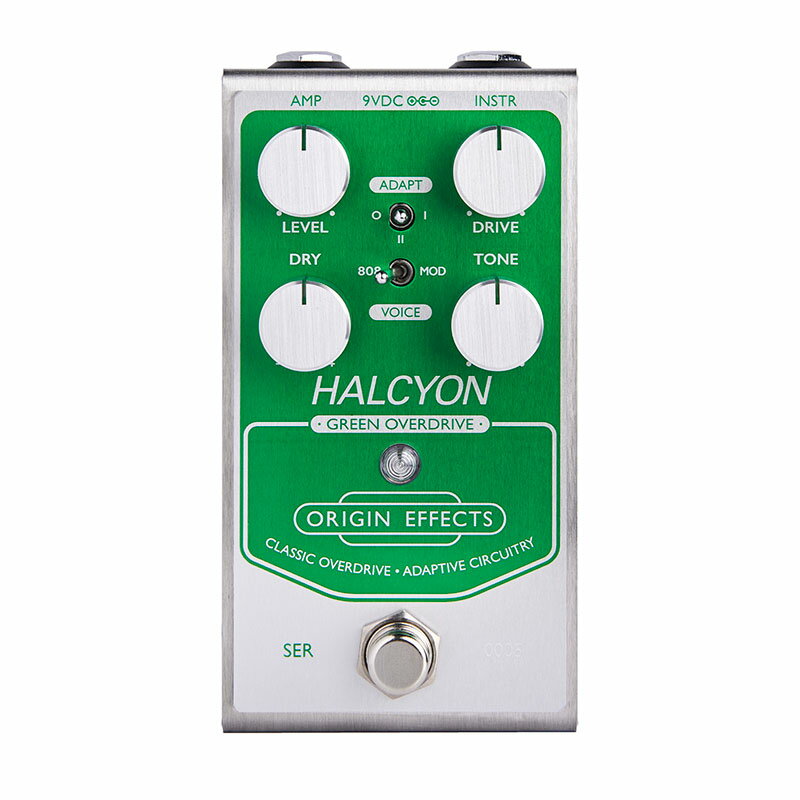 ORIGIN EFFECTS Halcyon Green OD コンパクトエフェクター オーバードライブ オリジンエフェクツ