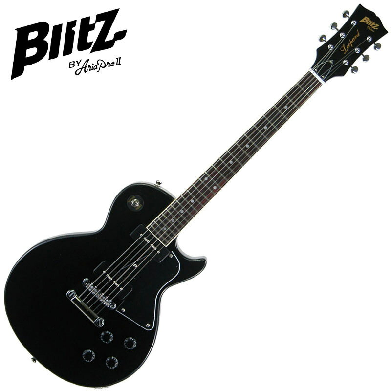 Blitz by AriaProII BLP-SPL BK レスポールスペシャル ブラック エレキギター ブリッツ BLPSPL