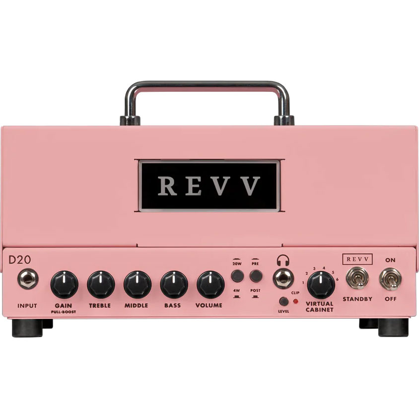 Revv Amplification D20 Shell Pink ギターアンプヘッド レヴ・アンプリフィケーション