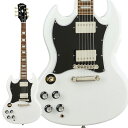 Epiphone SG Standard Left Handed Lefty Alpine White エレキギター 左利き用 レフティ エピフォン