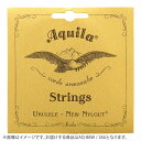 Aquila Nylgut String 8弦バリトンウクレレ弦【特徴】ナイロン弦でありながら、限りなくガット弦に近いサウンドを提供するAquila「アクィーラ」ナイルガット弦。その特徴はガット弦に近い良質なサウンドだけでなく、ガット弦最大の弱点でもある耐久性や温度変化による音程の不安定さなどを克服した使いやすさにもあります。お手持ちの楽器をナイルガット弦に張り替えるだけで、その音質は飛躍的に向上し、弾く人にも聴く人にも心地よいサウンドが広がります。JANコード：8052405531339