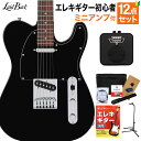 LaidBack LTL-5-R-SS VBK エレキギター初心者12点セット【ミニアンプ付き】 テレキャスタータイプ ハムバッカー切替可能 アルダーボディ レイドバック