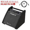 Roland 電子ドラム用 スピーカーセット PM-100 A 【繋いですぐに音が出せる】 ローランド スピーカー ケーブルセット