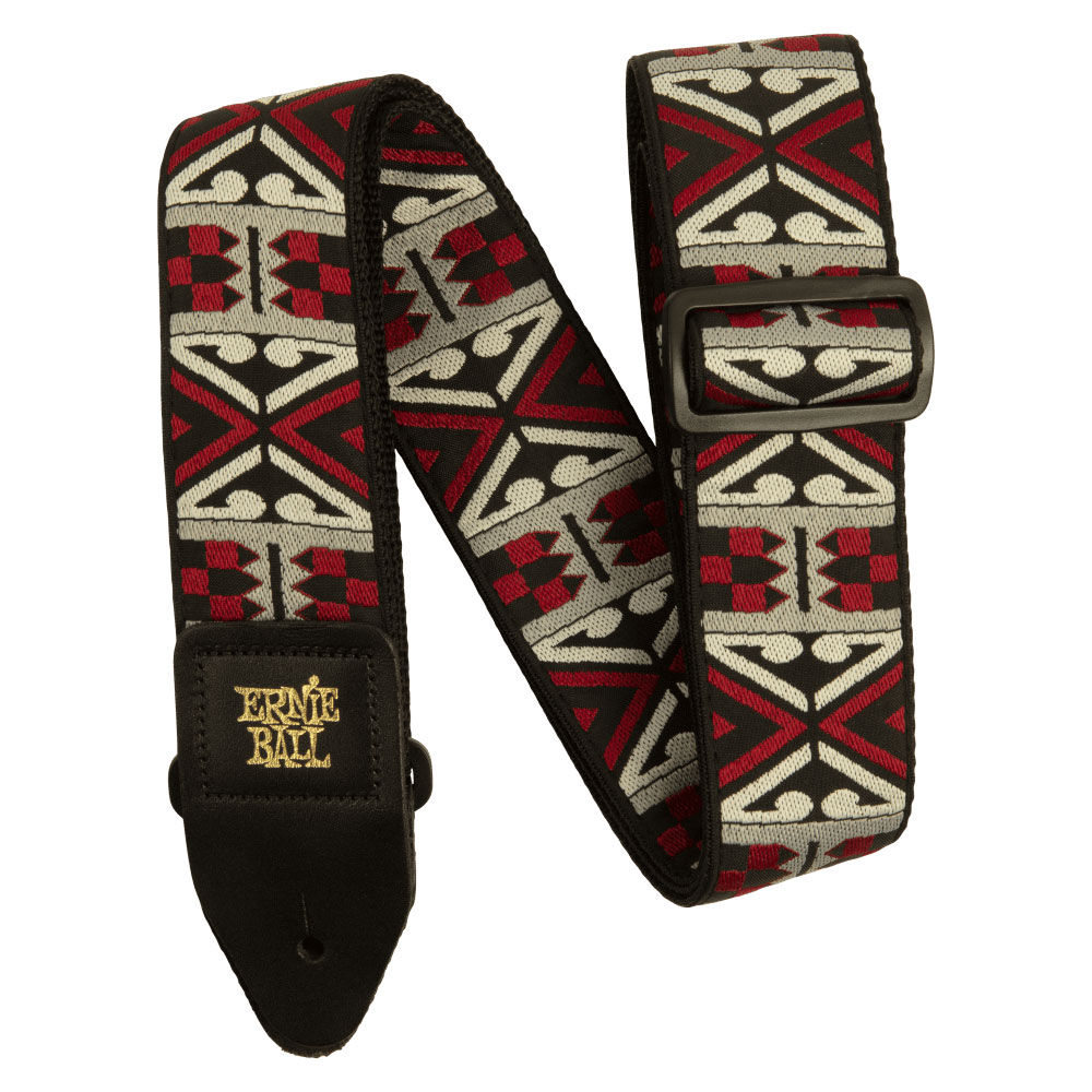 ERNiE BALL JACQUARD STRAP Primal Red ギターストラップ アーニーボール P05339