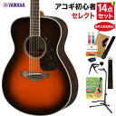 YAMAHA FS830 TBS アコースティックギター 教本・お手入れ用品付きセレクト14点セット 初心者セット ローズウッド ヤマハ