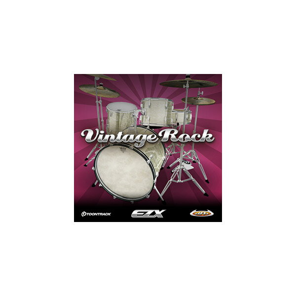 TOONTRACK EZX - VINTAGE ROCK トゥーントラック [メール納品 代引き不可]