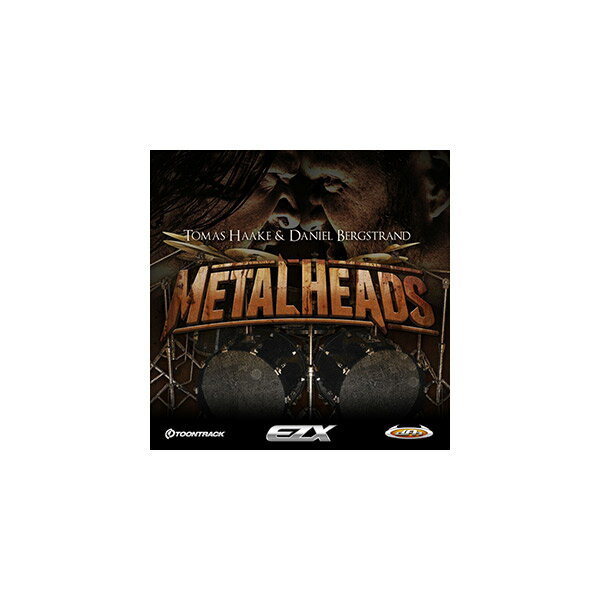 TOONTRACK EZX - METAL HEADS トゥーントラック [メール納品 代引き不可]