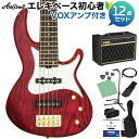 AriaProII RSB-42AR/5 SPK 5弦ベース初心者12点セット 【VOXアンプ付】 アリアプロ2 【初心者セット】