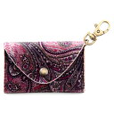 Right On！ STRAPS BIG PICK POUCH PAISLEY Burgundy ピックポーチ ライトオンストラップス