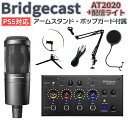 Roland BRIDGECAST AT2020 ライトセット PS5 Windows 10 11 Mac iPhone対応 ゲーム配信用 音声ミキサー ローランド