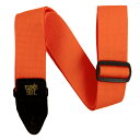 ERNiE BALL ORANGE BLACK POLYPRO GUITAR STRAP ポリプロ ストラップ アーニーボール P05353