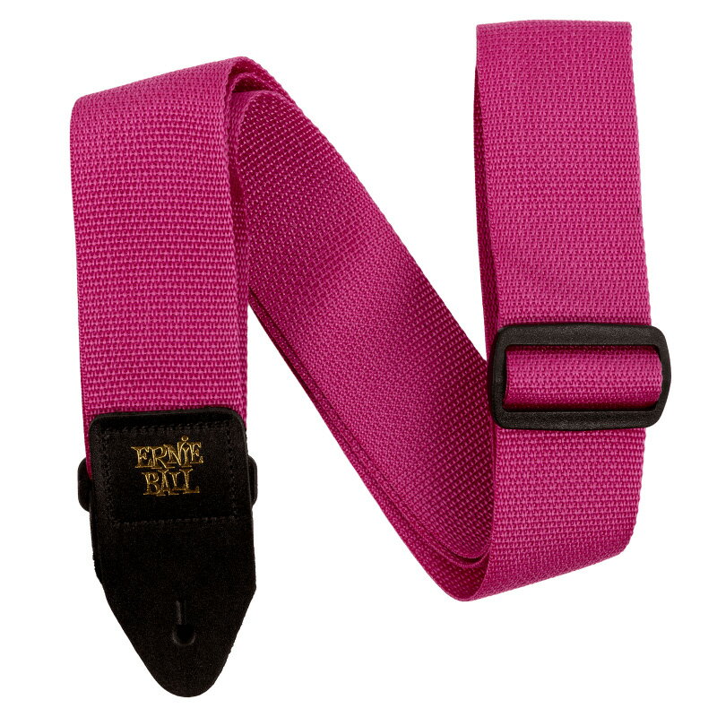 ERNiE BALL RASPBERRY & BLACK POLYPRO GUITAR STRAP ݥץȥå ˡܡ P...