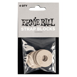 ERNiE BALL STRAP BLOCKS 4PK - GRAY ストラップブロック アーニーボール P05625