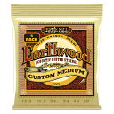 ERNiE BALL EARTHWOOD CUSTOM MEDIUM 80/20 BRONZE ACOUSTIC GUITAR STRINGS 3 PACK -...