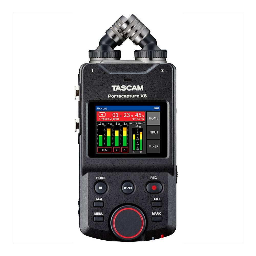 TASCAM Portacapture X6 6トラック ポータブルレコーダー タスカム