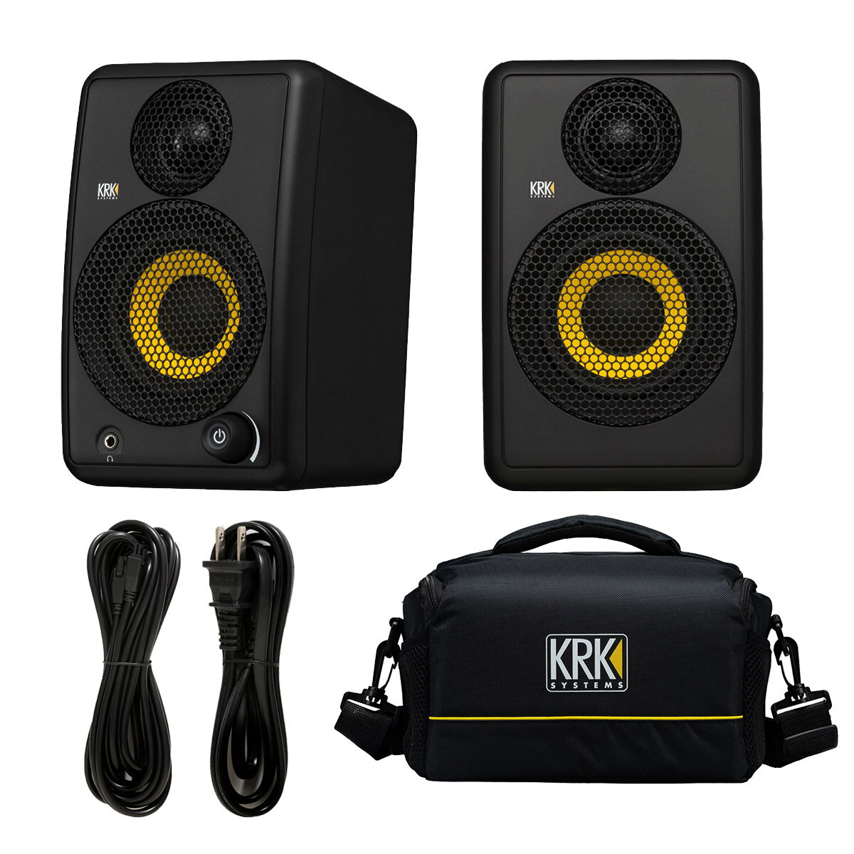 KRK GoAux3 2way ニアフィールドモニタースピーカー 3インチ [ペア]