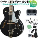 Epiphone Emperor Swingster BAG エレキギター初心者14点セット 【Bluetooth搭載ミニアンプ付き】 フルアコギター エピフォン