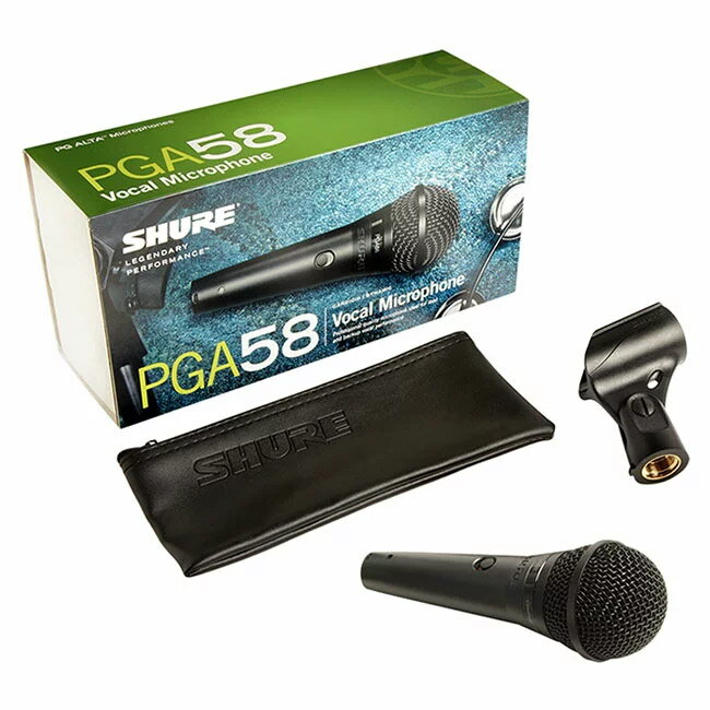 SHURE PGA58 ボーカルマイクロホン カーディオイド シュア PGA58-LC-J 2