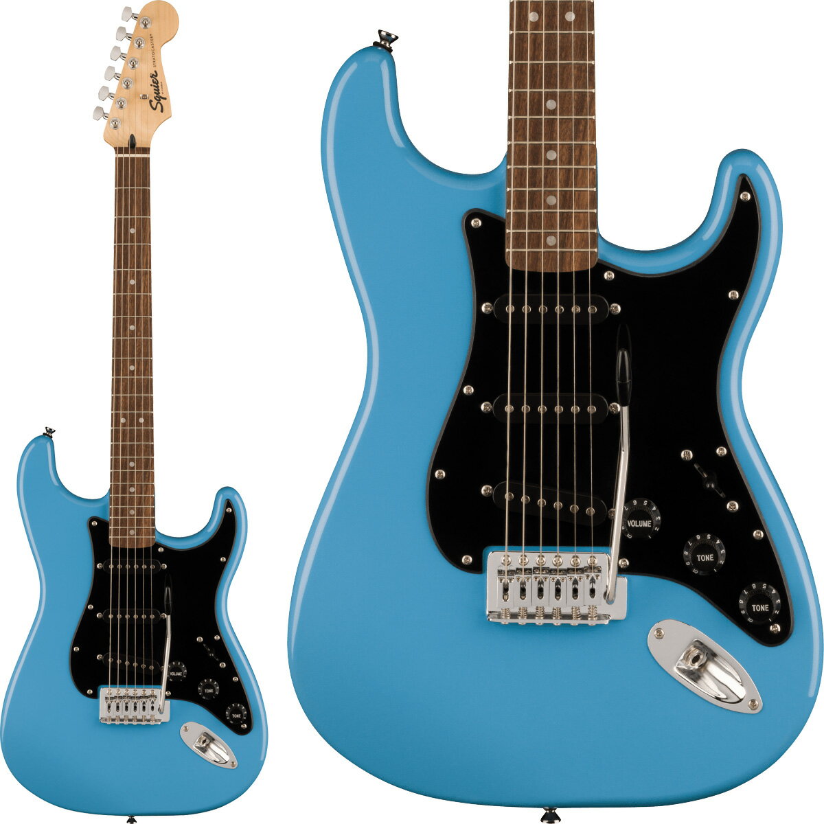 Squier by Fender SONIC STRATOCASTER Laurel Fingerboard Black Pickguard California Blue ストラトキャスター エレキギター スクワイヤー / スクワイア ソニック