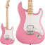 Squier by Fender SONIC STRATOCASTER HT Maple Fingerboard White Pickguard Flash Pink ストラトキャスター ハードテイル 1PU エレキギター スクワイヤー / スクワイア ソニック