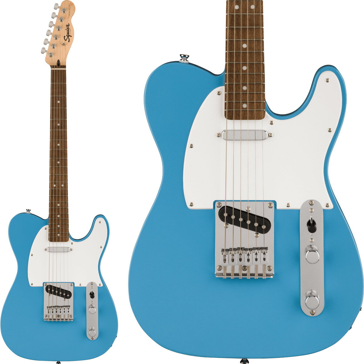 Squier by Fender SONIC TELECASTER Laurel Fingerboard White Pickguard California Blue テレキャスター エレキギター スクワイヤー / スクワイア ソニック