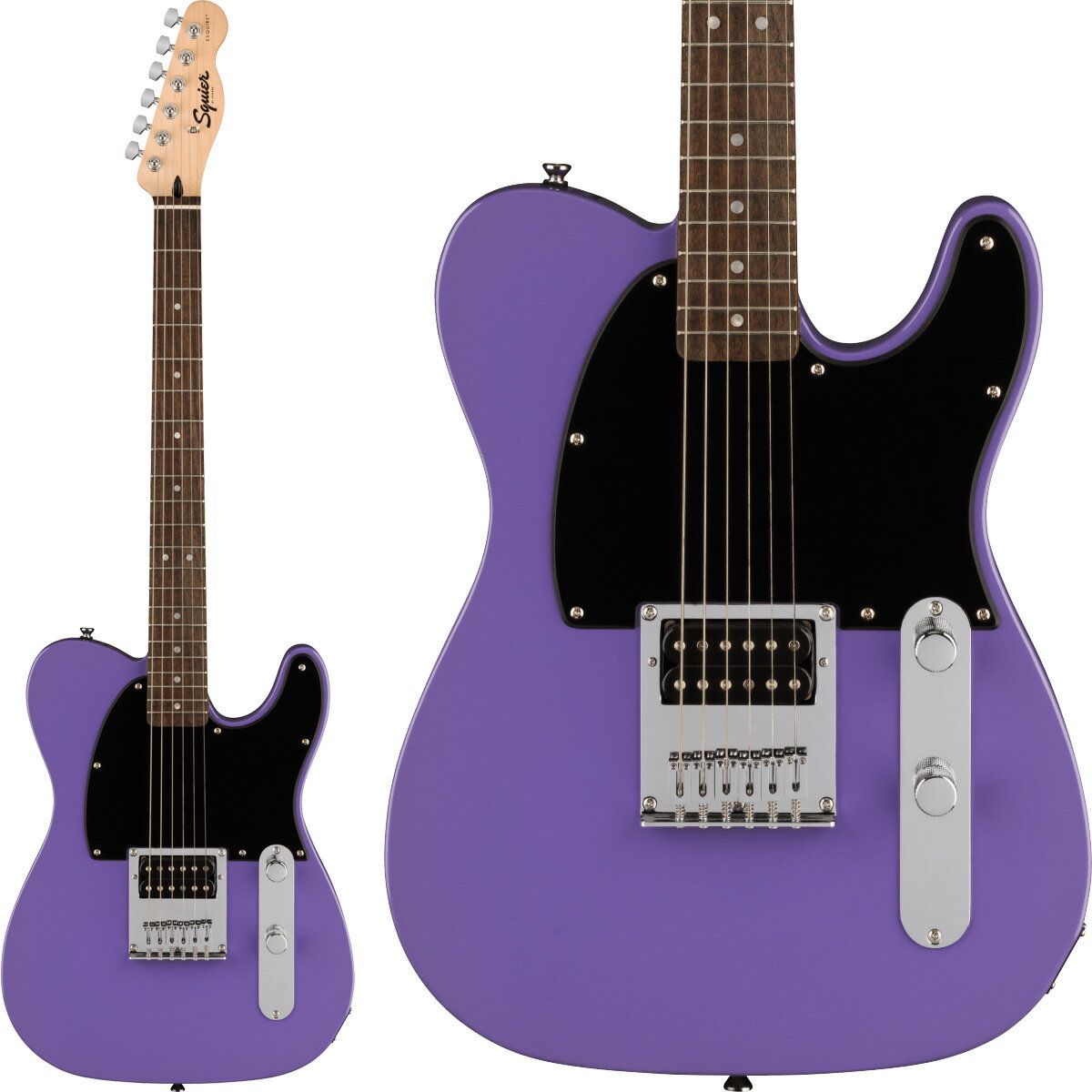 Squier by Fender SONIC ESQUIRE Laurel Fingerboard Black Pickguard Ultraviolet  쥭 磻䡼 / 磻 ˥å