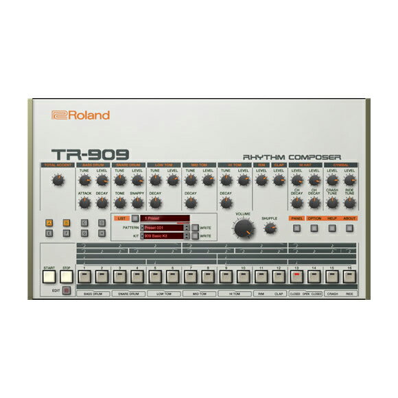 Roland Cloud TR-909 Roland Cloud用 買い切り版 シリアルコード Lifetime Keys ローランド 