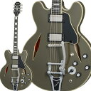 Epiphone Shinichi Ubukata ES-355 Ver.02 Olive Drab エレキギター 生形真一 シグネチャー エピフォン