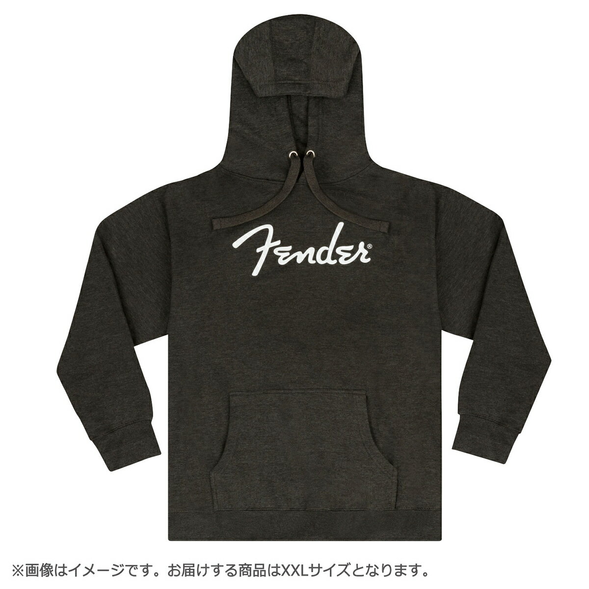 Fender Spaghetti Logo Hoodie Gray Heather XXL フーディー XXLサイズ フェンダー