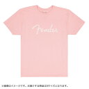 Fender Spaghetti Logo T-Shirt Shell Pink S TVc STCY tF_[