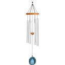MEINL Sonic Energy Meditation Chime (Blue Agate) 6音 シルバー 縦73cm ウィンドチャイム ツリーチャイム マイネル BAMC29S ソニックエナジー