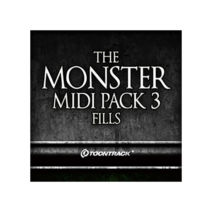 TOONTRACK DRUM MIDI - MONSTER MIDI PACK 3 FILLS トゥーントラック [メール納品 代引き不可]