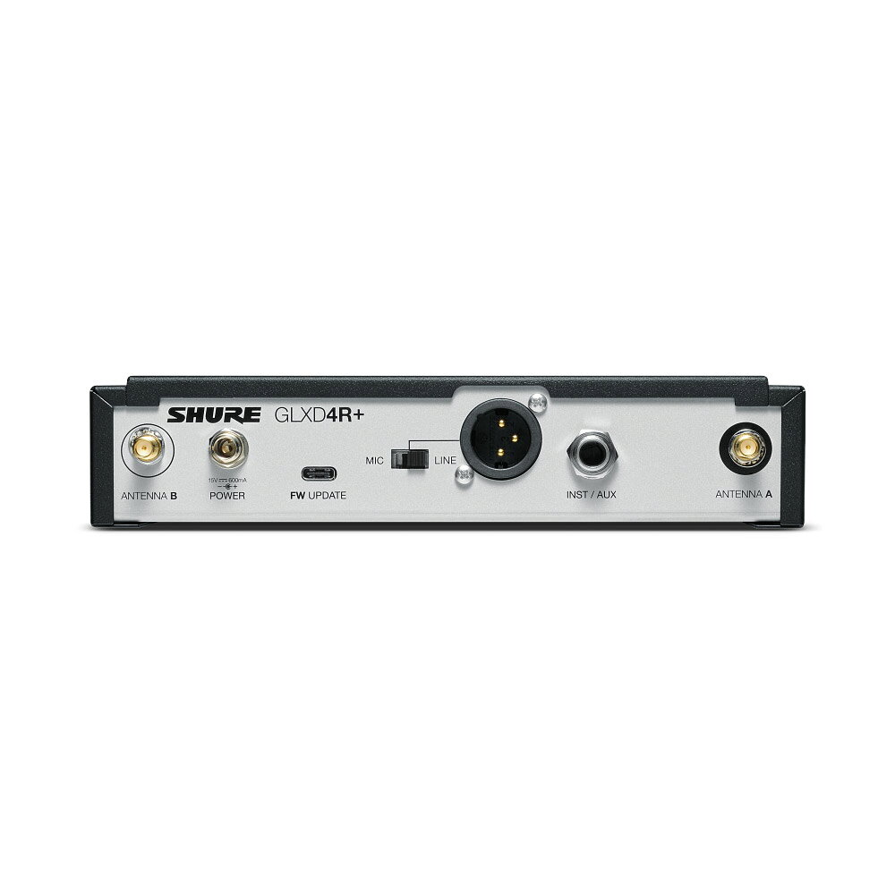 【マラソン期間中 エントリーでさらにP5倍】SHURE GLX-D4R+ ハーフラック型 受信機...