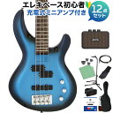 AriaProII IGB-STD MBS ベース初心者12点セット 【充電式ミニアンプ付】 PJタイプ アリアプロ2 【初心者セット】