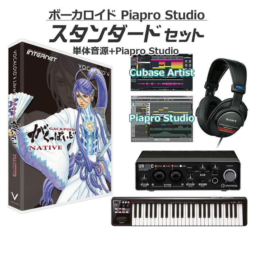 INTERNET がくっぽいど (Native) ボーカロイド初心者スタンダードセット VOCALOID4 神威がくぽ GACKT インターネット…