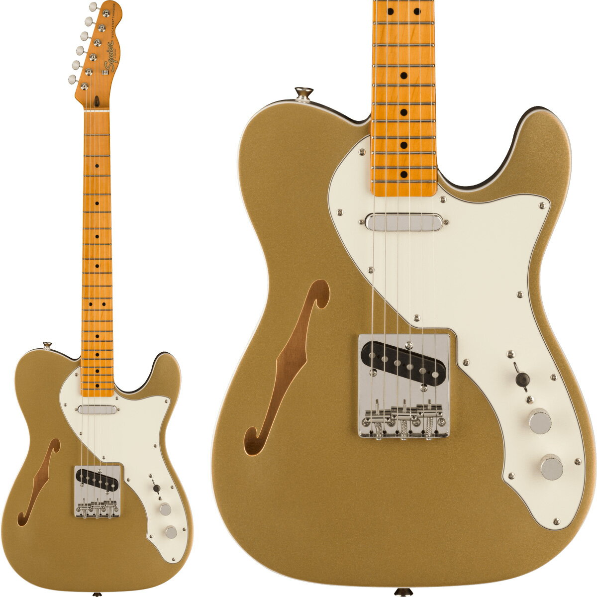 Squier by Fender FSR Classic Vibe 039 60s Telecaster Thinline Aztec Gold エレキギター テレキャスター シンライン スクワイヤー / スクワイア