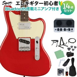 Squier by Fender FSR Paranormal Offset Telecaster SH Dakota Red エレキギター初心者14点セット【Bluetooth搭載ミニアンプ付き】 オフセットテレキャスター ダコタレッド スクワイヤー / スクワイア